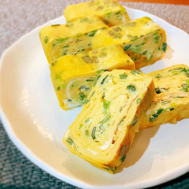 作り置き冷凍*お弁当に!ネギ卵焼き